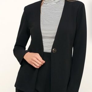 Lulus Role Model Black Blazer